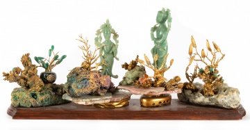 Chinese Jadeite Display Piece
