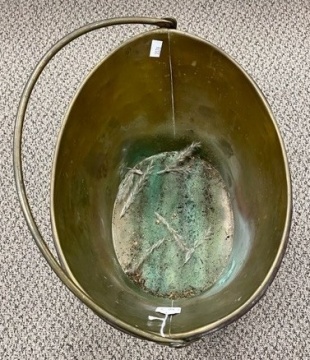 George III Mahogany & Brass Bound Bucket