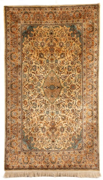 (2) Fine Vintage Silk Oriental Rugs