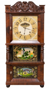 C. & L.C. Ives, Triple Decker Shelf Clock