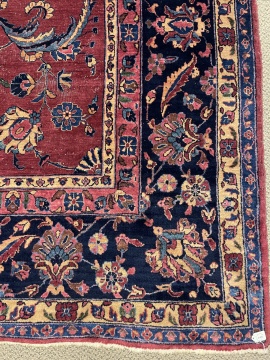 Large Sarouk Oriental Rug