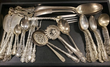 Various Coin & Sterling Flatware
