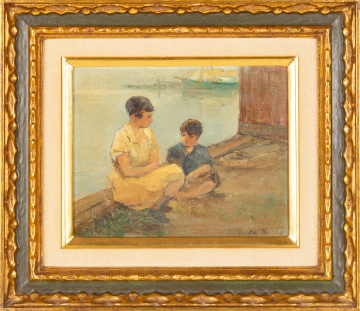 Charles Gruppe (American, 1860-1940) Gloucester, Massachusetts