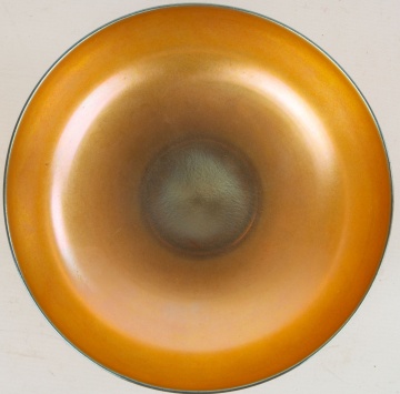 Steuben Aurene Footed Bowl