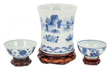 Group of Chinese Blue and White Porcelain