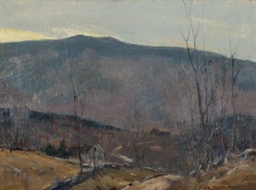 Charles Curtis Allen (American, 1886-1950) "Late Afternoon, November"