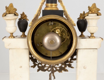French Portico Mantel Clock