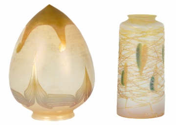 Tiffany Studios Favrile & Durand Art Glass Shades