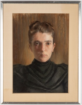 Circle of William Merritt Chase, Portrait of Woman