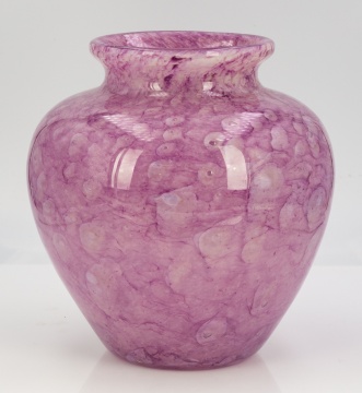 Steuben Amethyst Cluthera Vase
