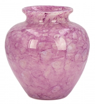 Steuben Amethyst Cluthera Vase