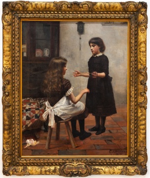 A. M. Myers, Portrait of Young Girls