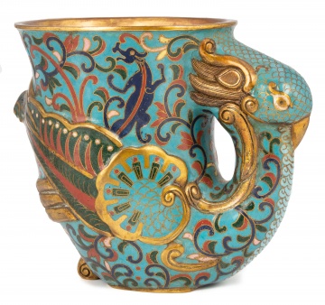 Chinese Cloisonné Cup