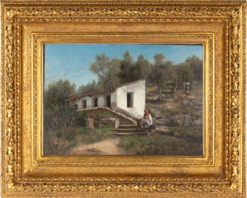 F. Duercia, House near Olive Orchard, Sorrento