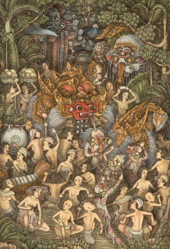 Balinese Miniature Painting