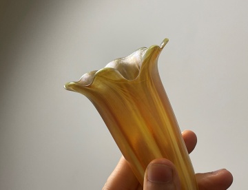 (4) Art Glass Shades