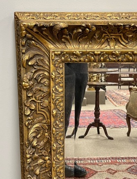 Large 19th Century Carved & Giltwood Mirror