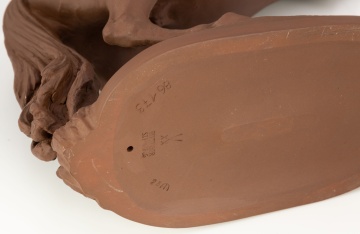 Meissen Boettger Stoneware Horse