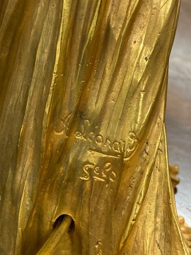 In the Manner of Agathon Leonard "Danseuse A L'Echarpe"