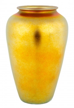 Large Steuben Gold Aurene Vase