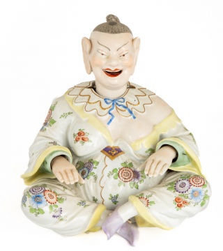 Large Dresden Porcelain Nodder