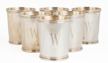 (6) Sterling Silver Julep Cups