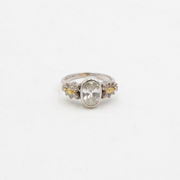 Approximately 1.78 CT Diamond Ring