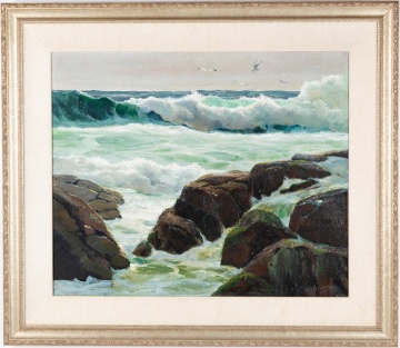 Anthony Thieme (American, 1888-1954) "Breakers"