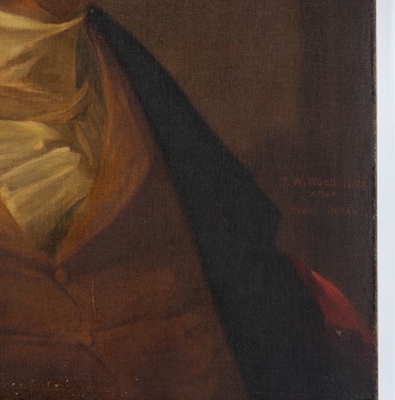 Thomas Waterman Wood (American, 1823-1903) Portrait