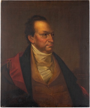 Thomas Waterman Wood (American, 1823-1903) Portrait