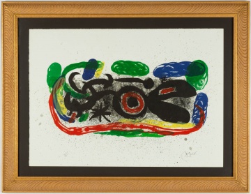 Joan Miró (Spanish, 1893-1983) The Fire-Eating Bird