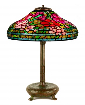 Tiffany Studios, New York "Peony" Table Lamp