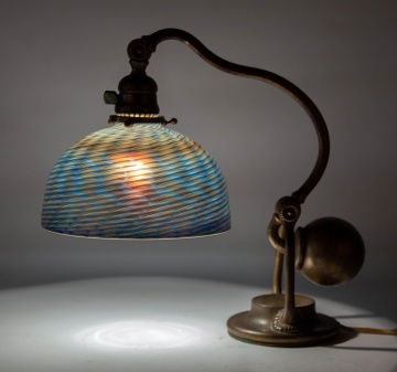 Tiffany Studios, New York Counter Balance Desk Lamp