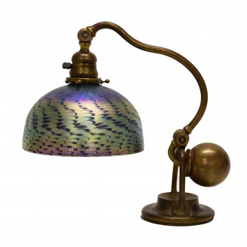 Tiffany Studios, New York Counter Balance Desk Lamp