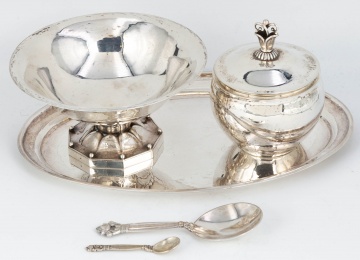 Group of Georg Jensen Sterling Silver Pieces