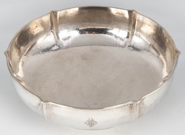 Hand Hammered Sterling Silver Bowl