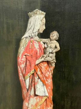 Harry W Watrous (American, 1857-1940) "The Rose Madonna"