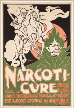 William H. Bradley (American, 1868-1962) Narcoti-Cure, 1895