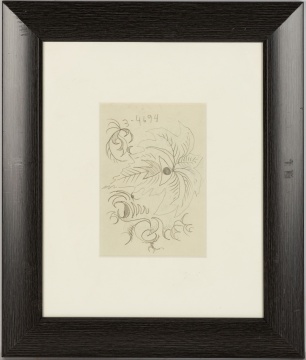 Charles Burchfield (1893-1967) Doodle, 3-4694