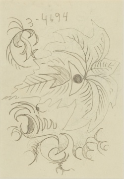 Charles Burchfield (1893-1967) Doodle, 3-4694
