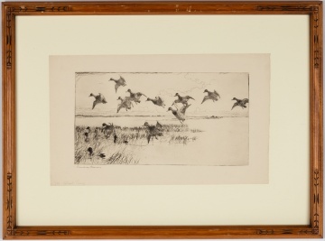 Frank W. Benson (1862-1951) Redheads Coming