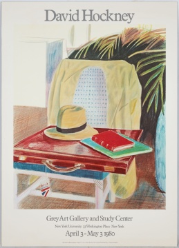 (After) David Hockney (British, b. 1938) Grey Art Gallery and Study Center, NYU