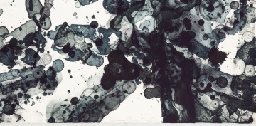 Sam Francis (American, 1923-1994) "White Bone Color Trail Proof"