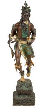 Bronze Indian, In the manner of Carl Kauba