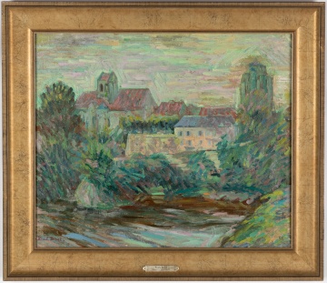 Paul Bret (French, 1902-1956) Landscape