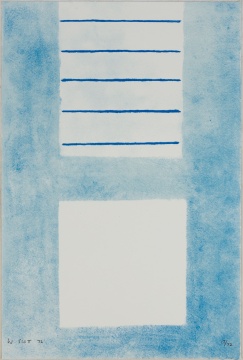 William Scott (1913-1989) "Fire on the Rectangle"