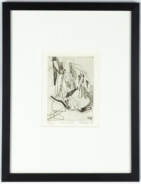 Stanley William Hayter (British, 1901-1988) Invocation