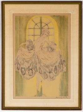 Louis Icart (French, 1888-1950) Minuet
