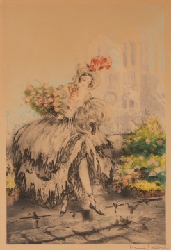 Louis Icart (French, 1888-1950) Musetta