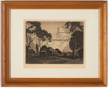 Charles Capps (1898-1981) "Sunlit Towers"